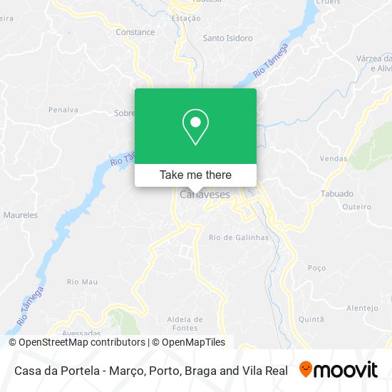 Casa da Portela - Março map