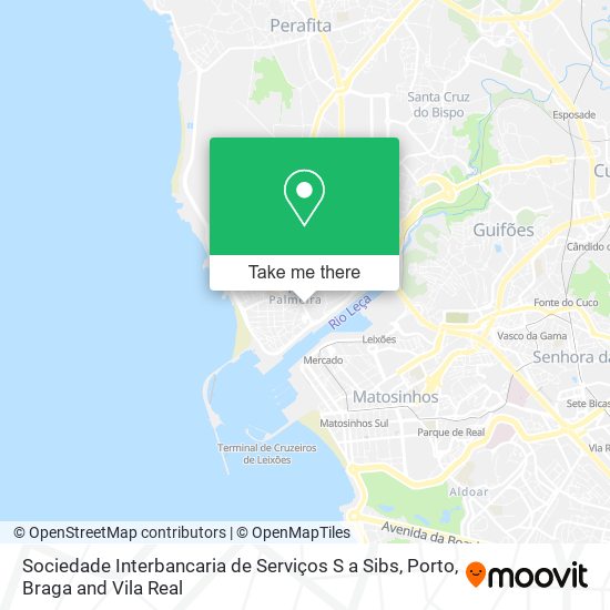 Sociedade Interbancaria de Serviços S a Sibs map