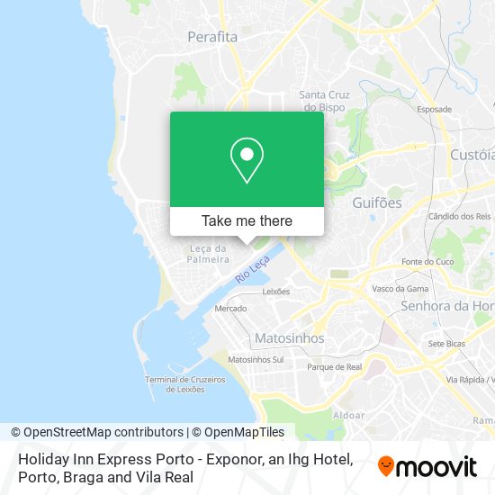 Holiday Inn Express Porto - Exponor, an Ihg Hotel mapa