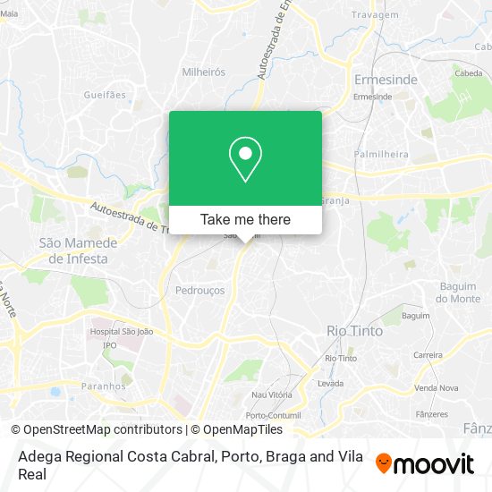 Adega Regional Costa Cabral map