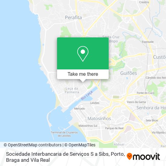 Sociedade Interbancaria de Serviços S a Sibs map