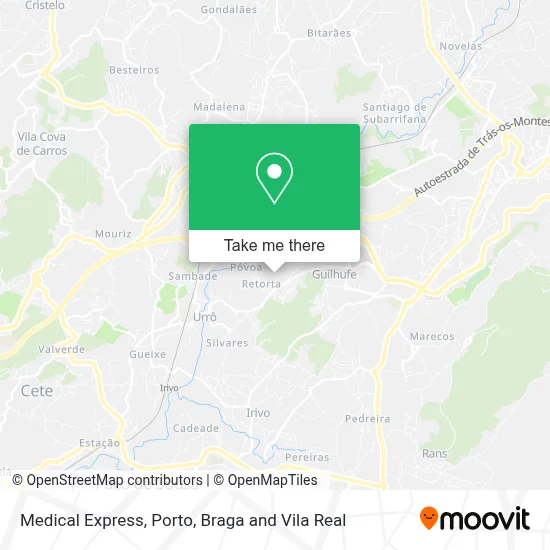 Medical Express map