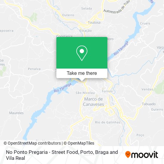 No Ponto Pregaria - Street Food map