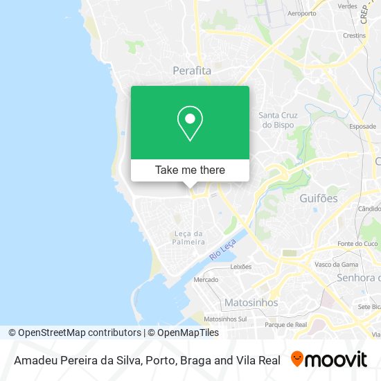Amadeu Pereira da Silva mapa