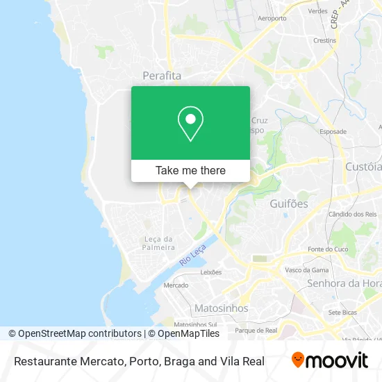 Restaurante Mercato map