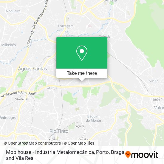 Mopihouse - Indústria Metalomecânica mapa