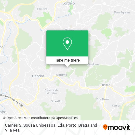 Carnes S. Sousa Unipessoal Lda mapa