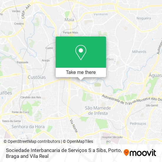 Sociedade Interbancaria de Serviços S a Sibs map