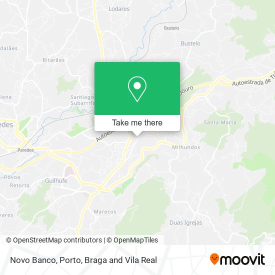 Novo Banco map