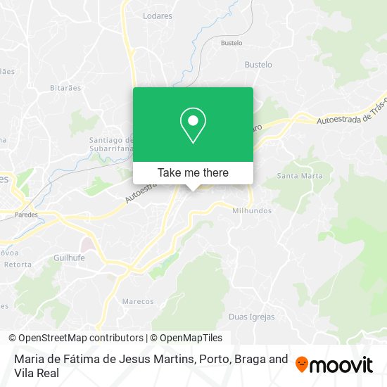 Maria de Fátima de Jesus Martins map