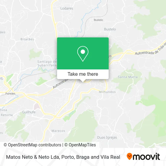 Matos Neto & Neto Lda map