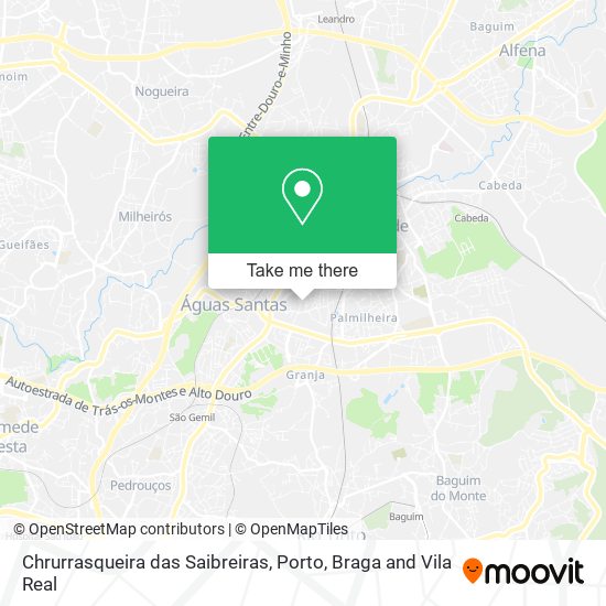 Chrurrasqueira das Saibreiras map