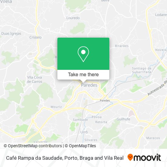 Café Rampa da Saudade map
