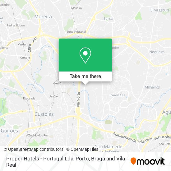 Proper Hotels - Portugal Lda map