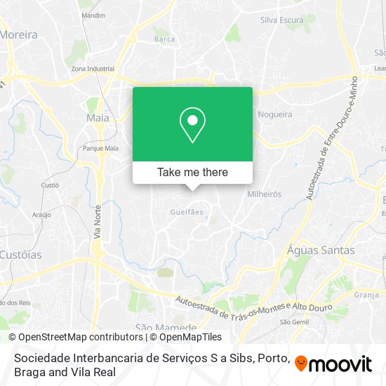Sociedade Interbancaria de Serviços S a Sibs map