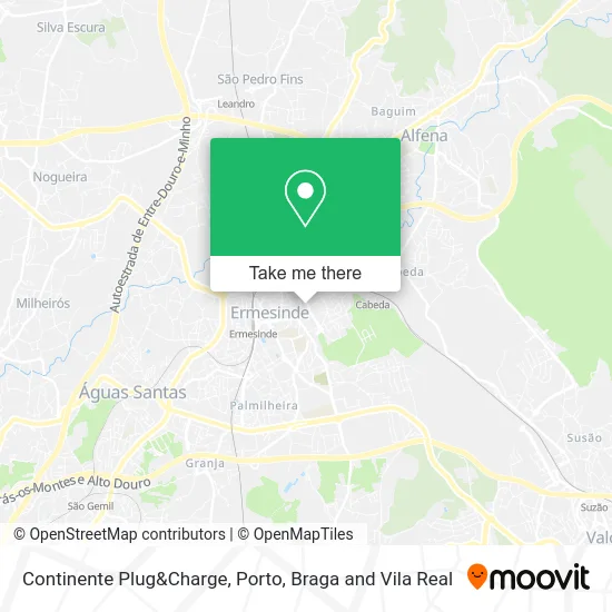 Continente Plug&Charge map