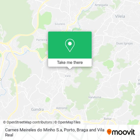 Carnes Meireles do Minho S.a mapa