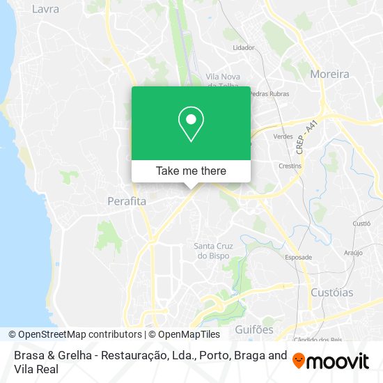 Brasa & Grelha - Restauração, Lda. map