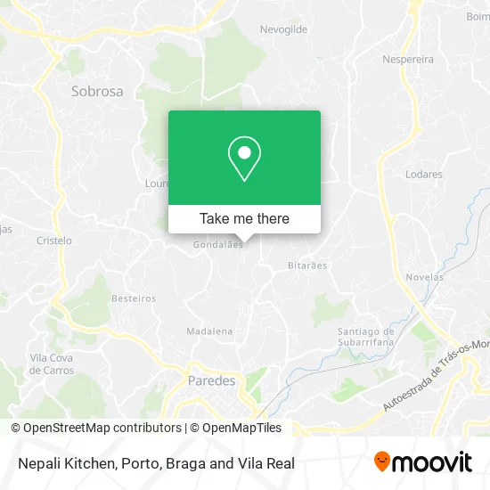 Nepali Kitchen map