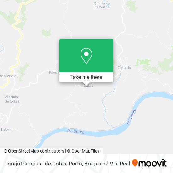 Igreja Paroquial de Cotas map