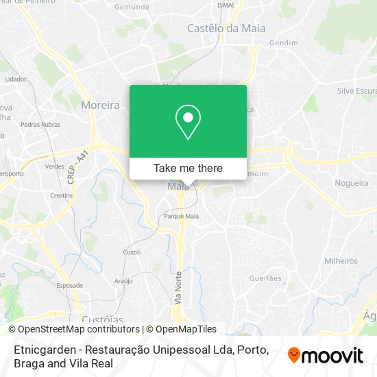 Etnicgarden - Restauração Unipessoal Lda map