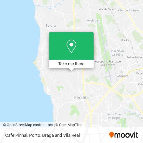 Café Pinhal map