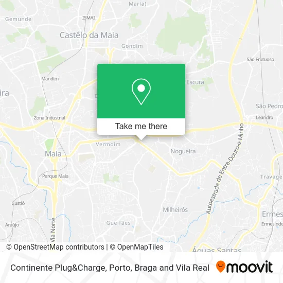 Continente Plug&Charge map