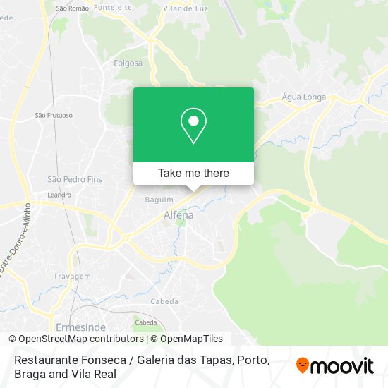 Restaurante Fonseca / Galeria das Tapas map