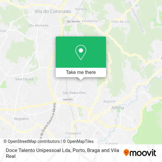 Doce Talento Unipessoal Lda map