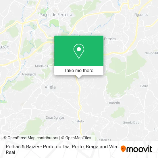 Rolhas & Raízes- Prato do Dia map