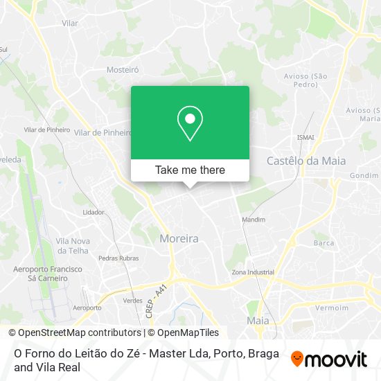 O Forno do Leitão do Zé - Master Lda map