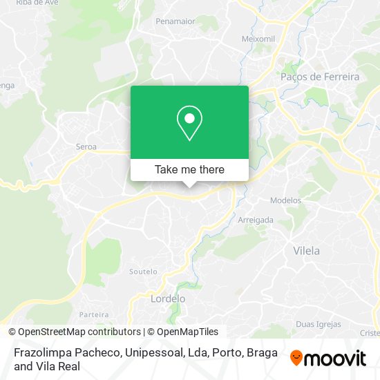 Frazolimpa Pacheco, Unipessoal, Lda map