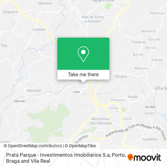Prata Parque - Investimentos Imobiliários S.a map