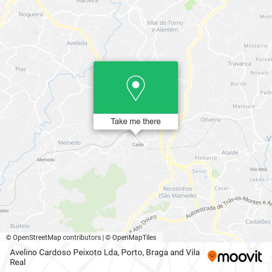 Avelino Cardoso Peixoto Lda map