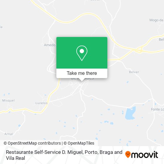 Restaurante Self-Service D. Miguel map