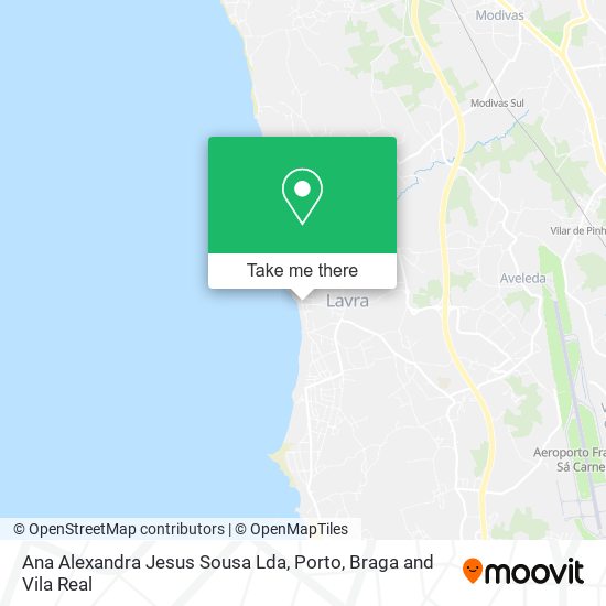 Ana Alexandra Jesus Sousa Lda map