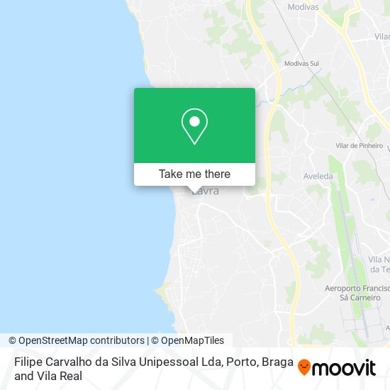 Filipe Carvalho da Silva Unipessoal Lda map