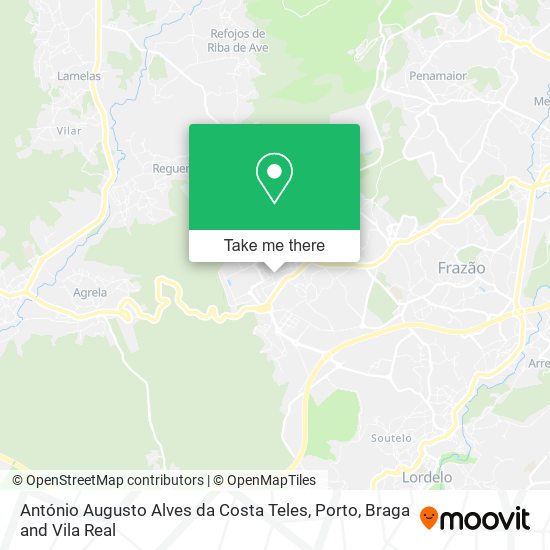 António Augusto Alves da Costa Teles map