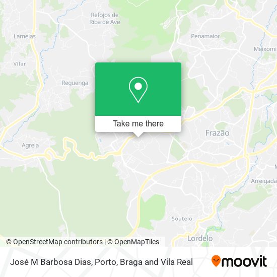 José M Barbosa Dias map