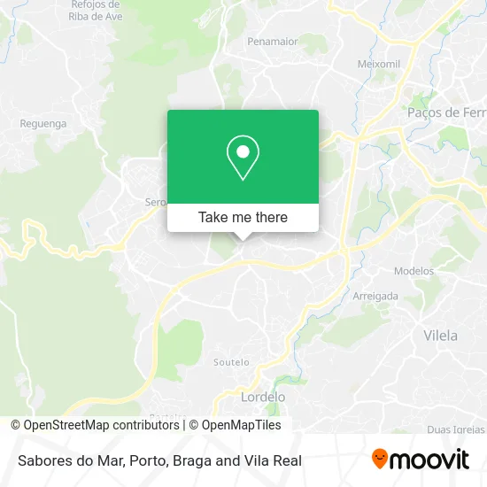 Sabores do Mar map