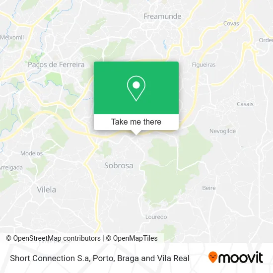 Short Connection S.a map