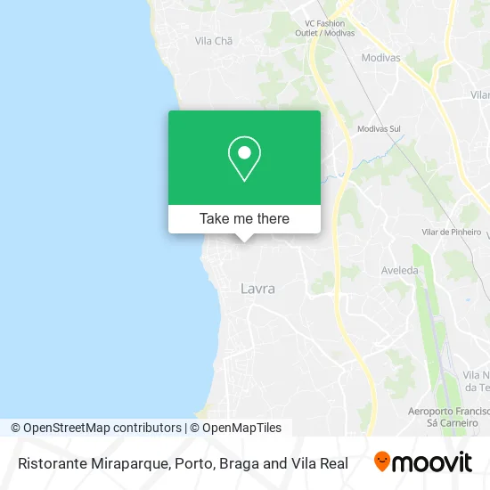 Ristorante Miraparque map