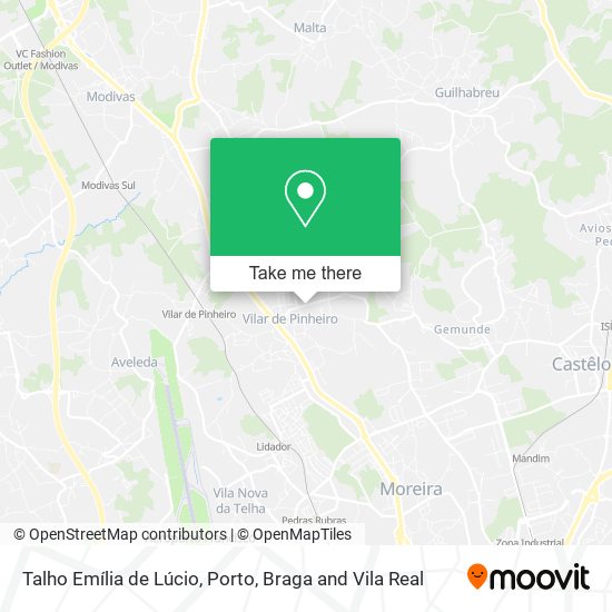 Talho Emília de Lúcio map