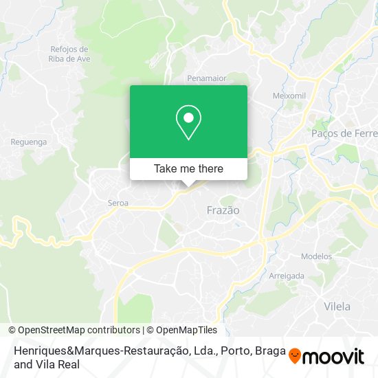Henriques&Marques-Restauração, Lda. map