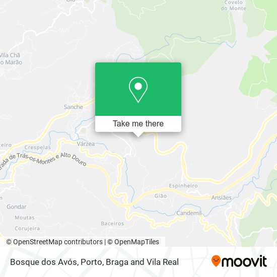 Bosque dos Avós map