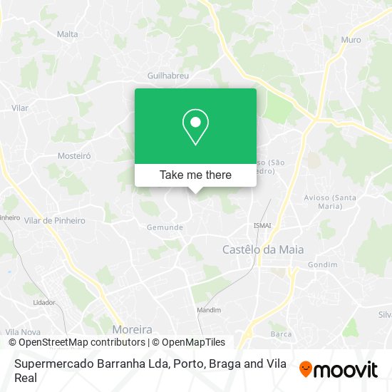 Supermercado Barranha Lda map