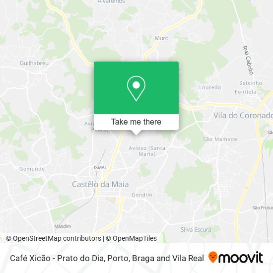 Café Xicão - Prato do Dia map