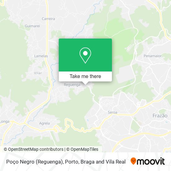 Poço Negro (Reguenga) map