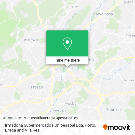 Irmãdona Supermercados Unipessoal Lda map