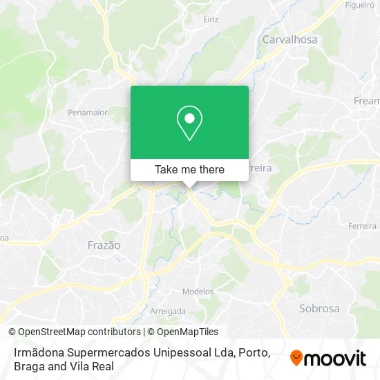Irmãdona Supermercados Unipessoal Lda map